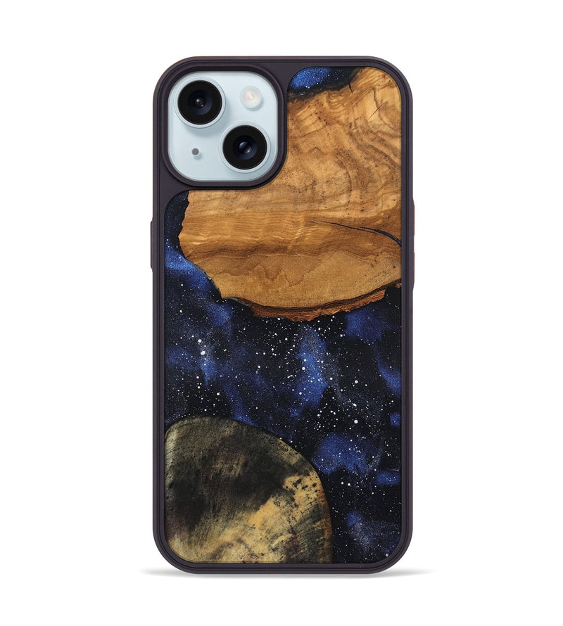 iPhone 15 Wood Phone Case - Era (Cosmos, 819738)