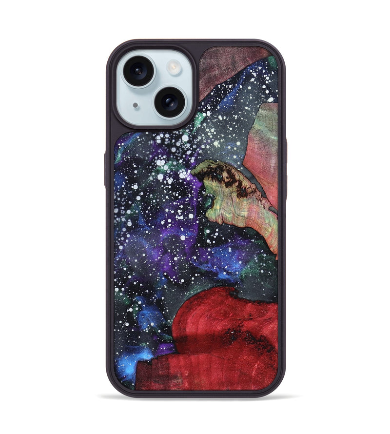 iPhone 15 Wood Phone Case - Roselyn (Cosmos, 819739)