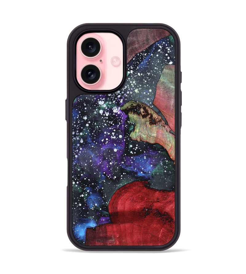 iPhone 16 Wood Phone Case - Roselyn (Cosmos, 819739)