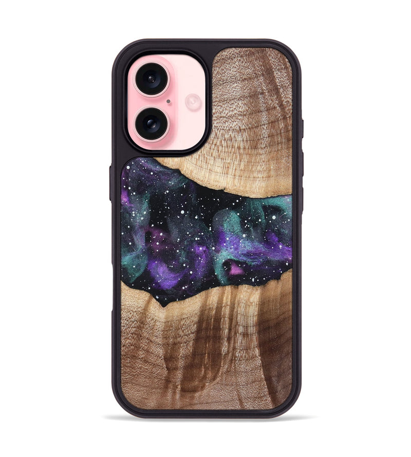 iPhone 16 Wood Phone Case - Daren (Cosmos, 819740)