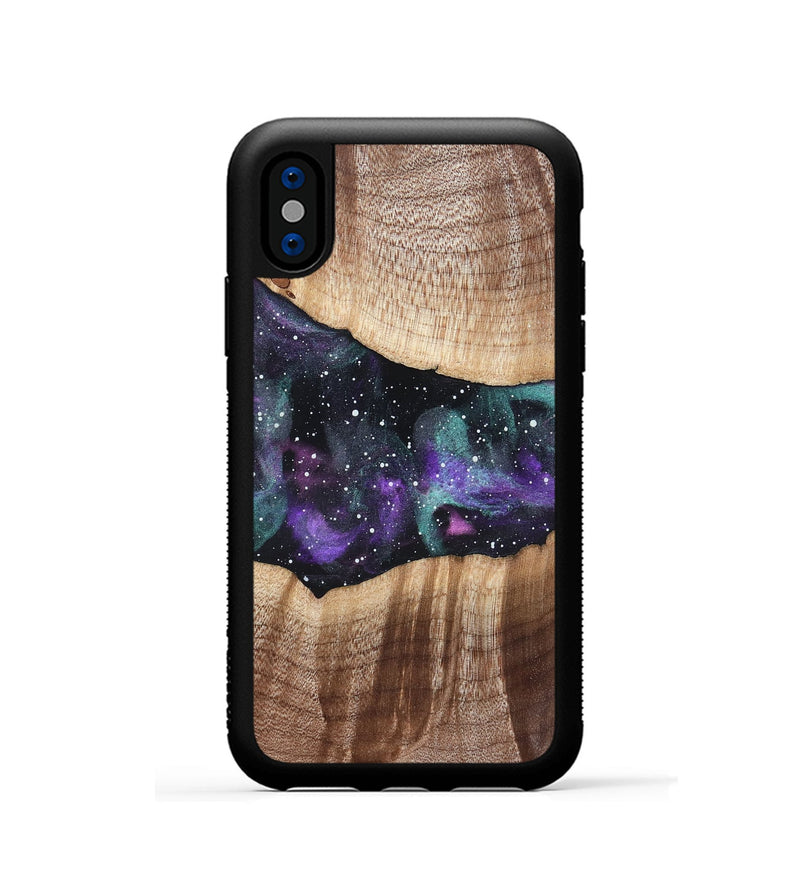 iPhone Xs Wood Phone Case - Daren (Cosmos, 819740)