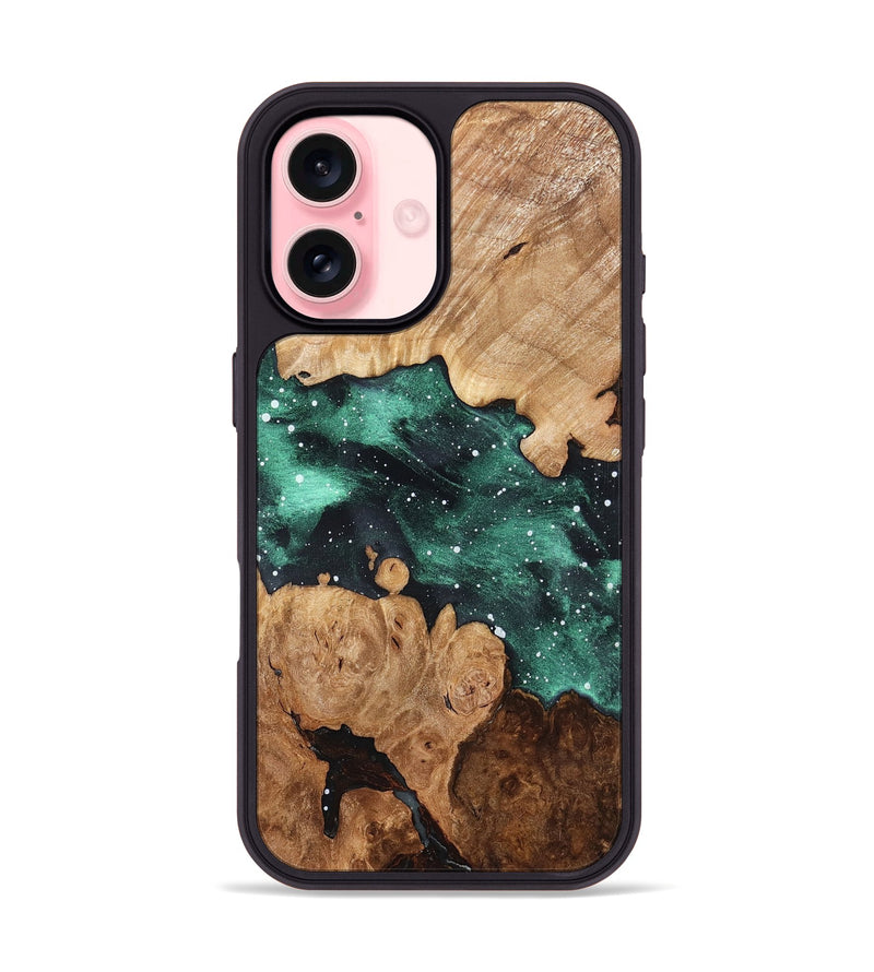 iPhone 16 Wood Phone Case - Valarie (Cosmos, 819741)