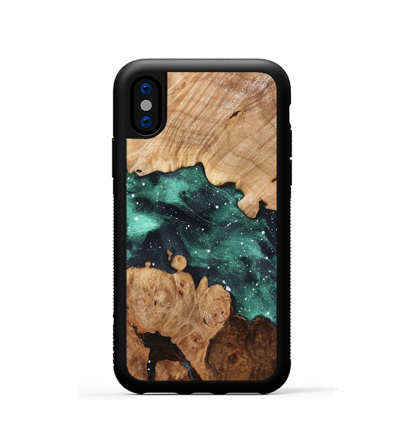 iPhone Xs Wood Phone Case - Valarie (Cosmos, 819741)