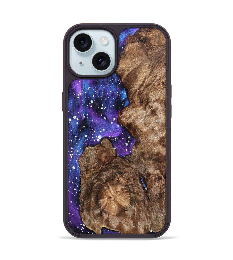 iPhone 15 Wood Phone Case - Russel (Cosmos, 819744)