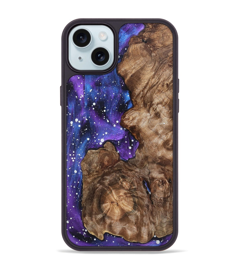 iPhone 15 Plus Wood Phone Case - Russel (Cosmos, 819744)