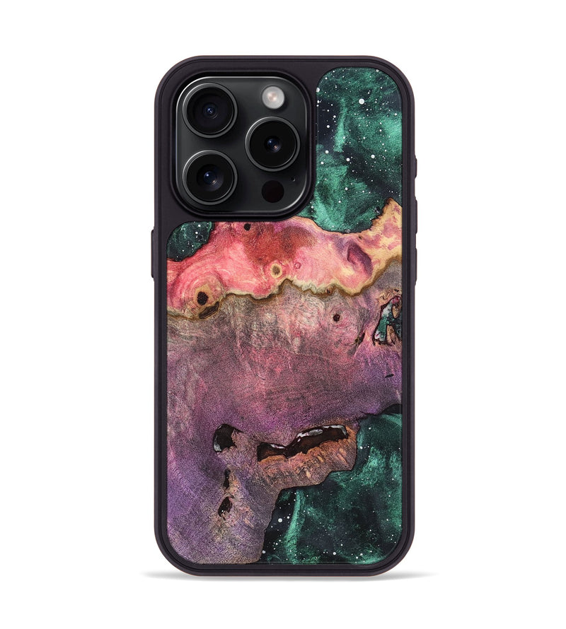 iPhone 15 Pro Wood Phone Case - Mindi (Cosmos, 819745)