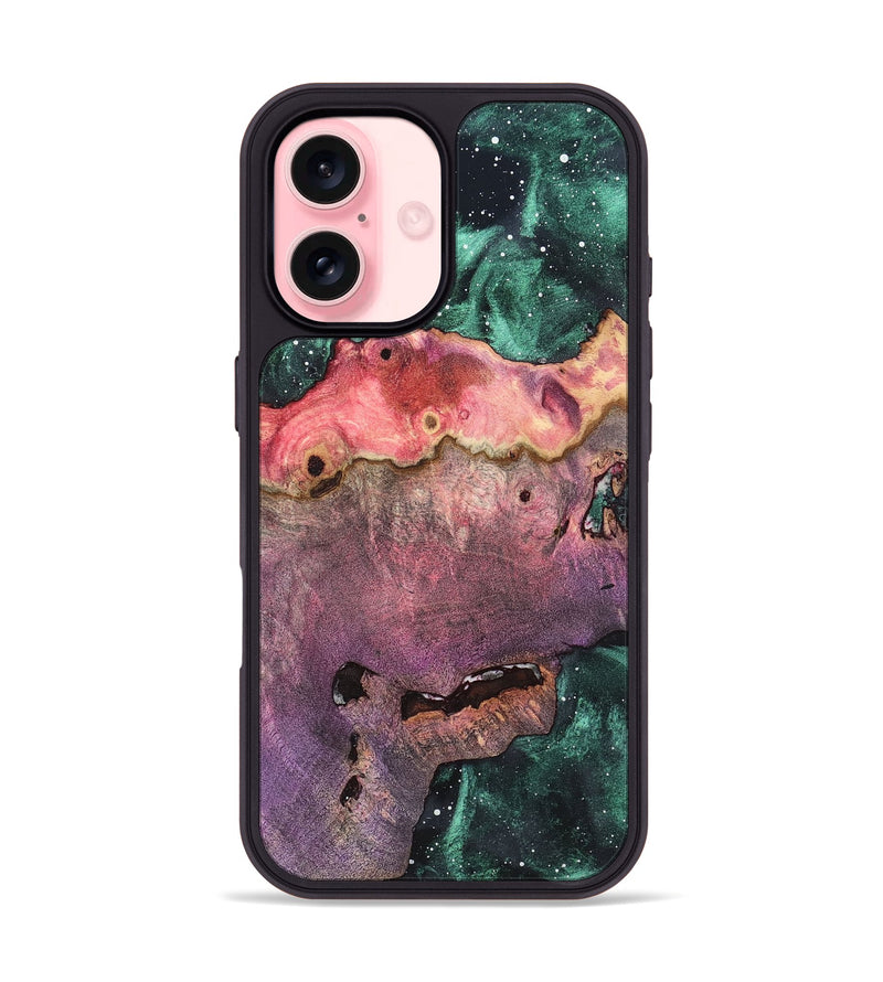 iPhone 16 Wood Phone Case - Mindi (Cosmos, 819745)