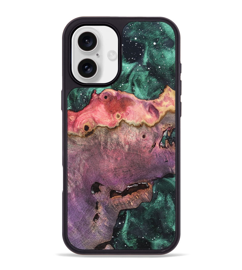 iPhone 16 Plus Wood Phone Case - Mindi (Cosmos, 819745)