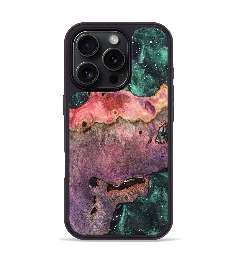 iPhone 16 Pro Wood Phone Case - Mindi (Cosmos, 819745)