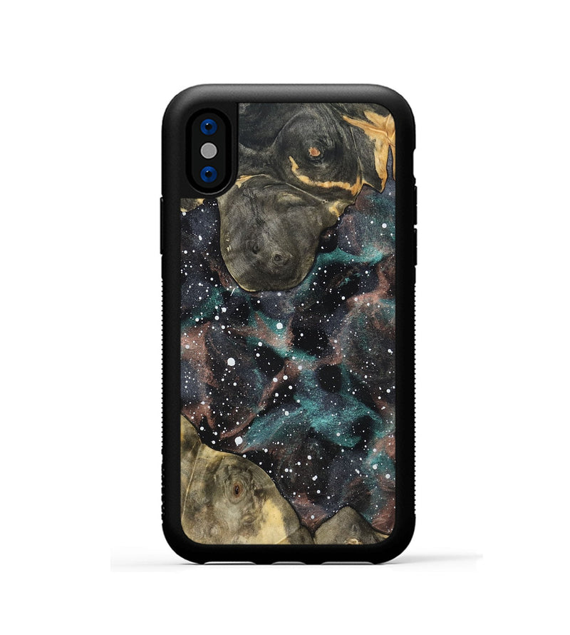 iPhone Xs Wood Phone Case - Valery (Cosmos, 819747)