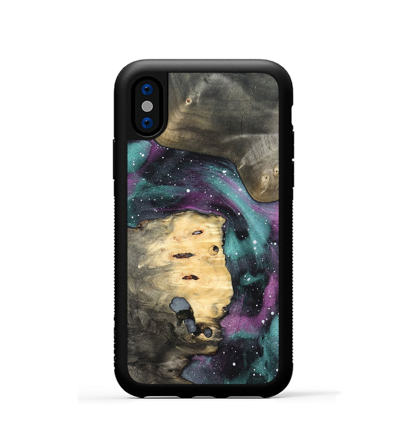 iPhone Xs Wood Phone Case - Retta (Cosmos, 819748)