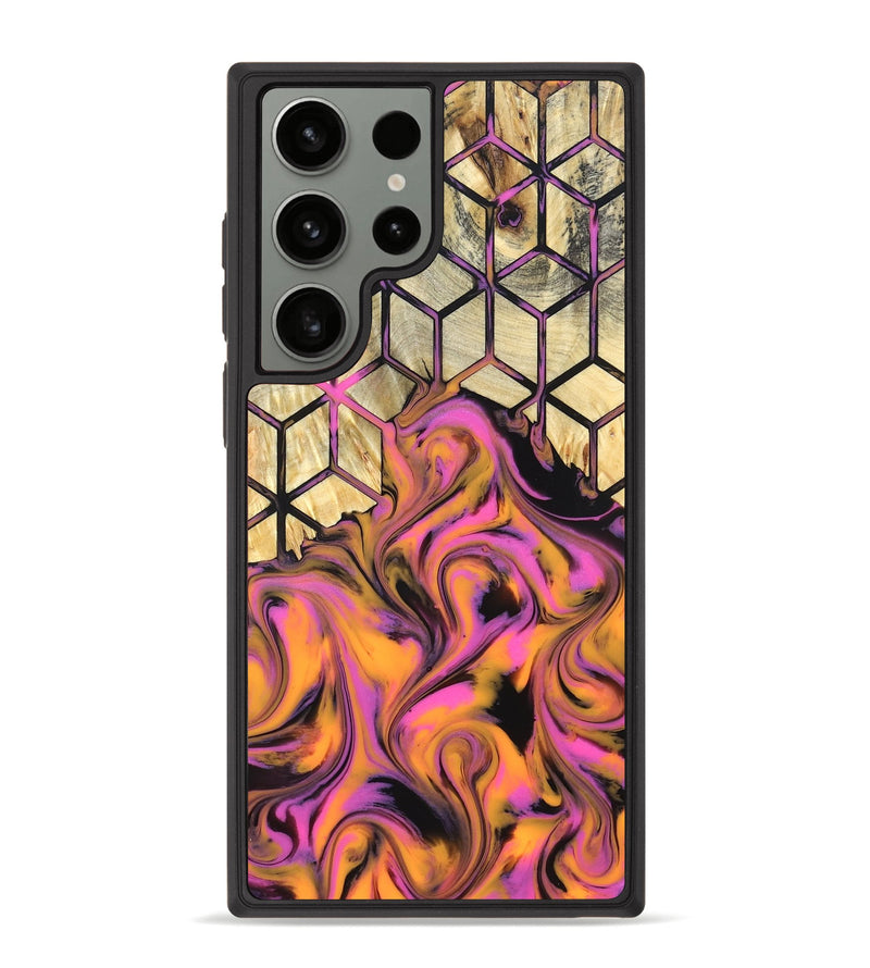 Galaxy S23 Ultra Wood Phone Case - Una (Neon, 819749)