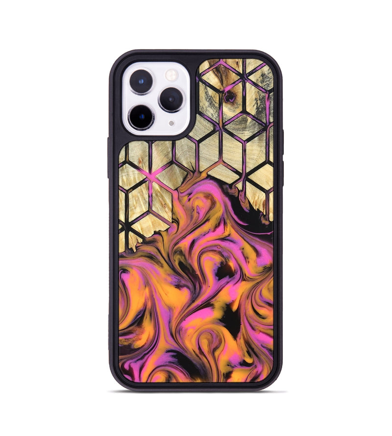 iPhone 11 Pro Wood Phone Case - Una (Neon, 819749)