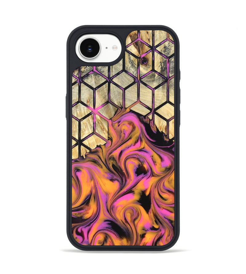 iPhone 16e Wood Phone Case - Una (Neon, 819749)