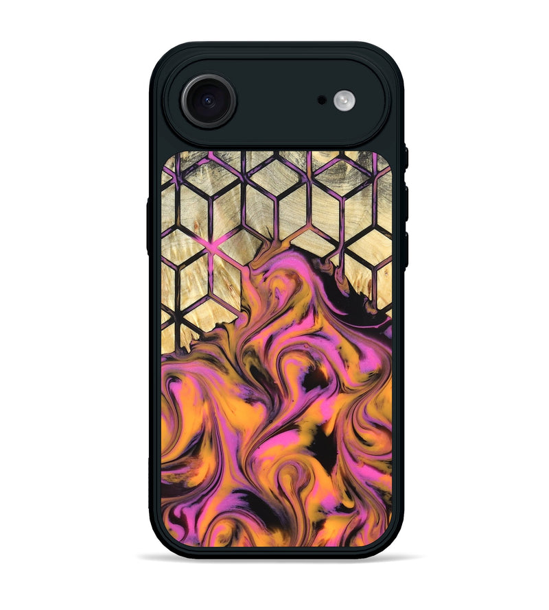 iPhone 17 Air Wood Phone Case - Una (Neon, 819749)