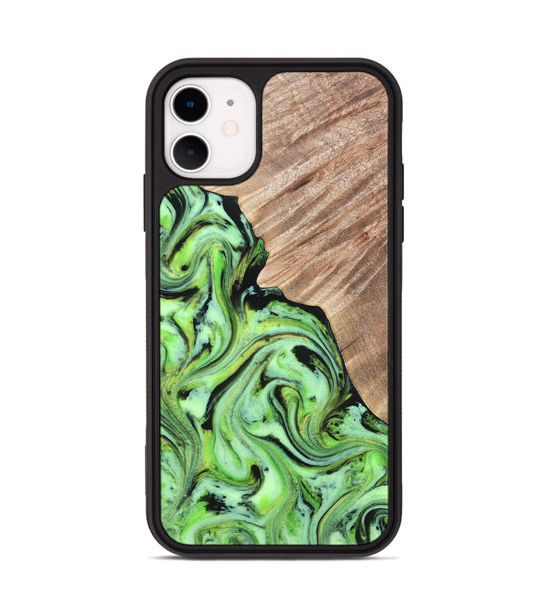 iPhone 11 Wood Phone Case - Sunny (Neon, 819750)
