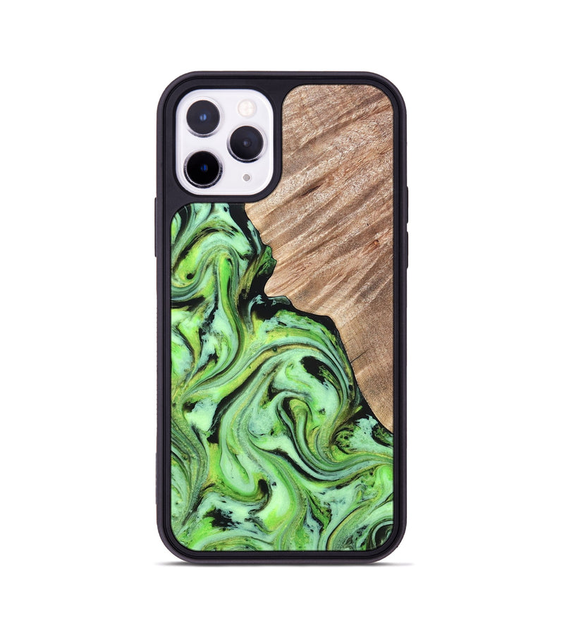 iPhone 11 Pro Wood Phone Case - Sunny (Neon, 819750)