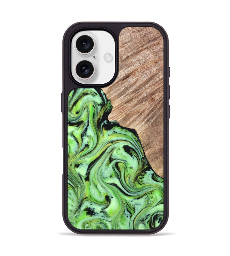 iPhone 17 Wood Phone Case - Sunny (Neon, 819750)