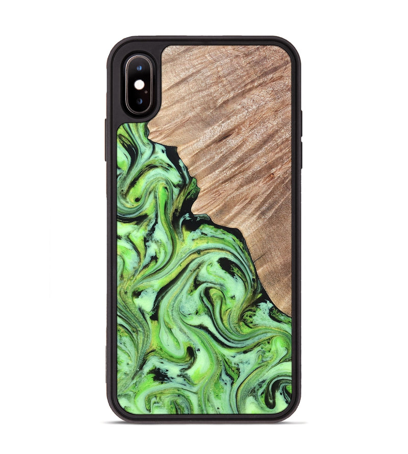 iPhone Xs Max Wood Phone Case - Sunny (Neon, 819750)
