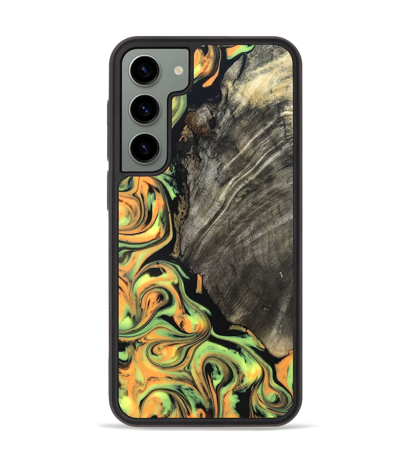 Galaxy S23 Plus Wood Phone Case - Trish (Neon, 819751)
