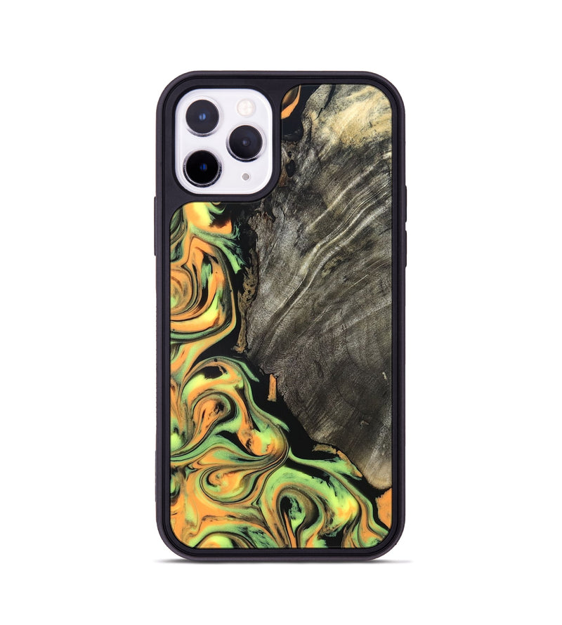 iPhone 11 Pro Wood Phone Case - Trish (Neon, 819751)