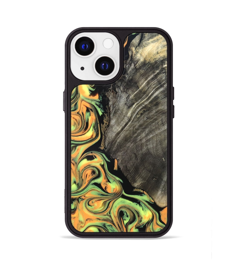 iPhone 13 Wood Phone Case - Trish (Neon, 819751)