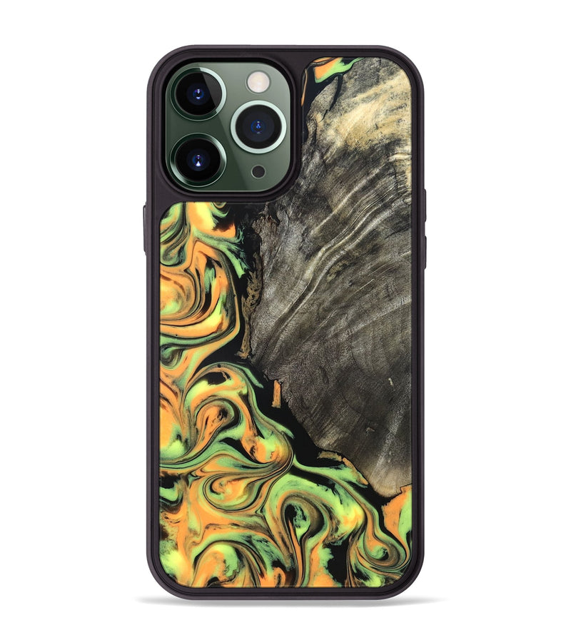 iPhone 13 Pro Max Wood Phone Case - Trish (Neon, 819751)