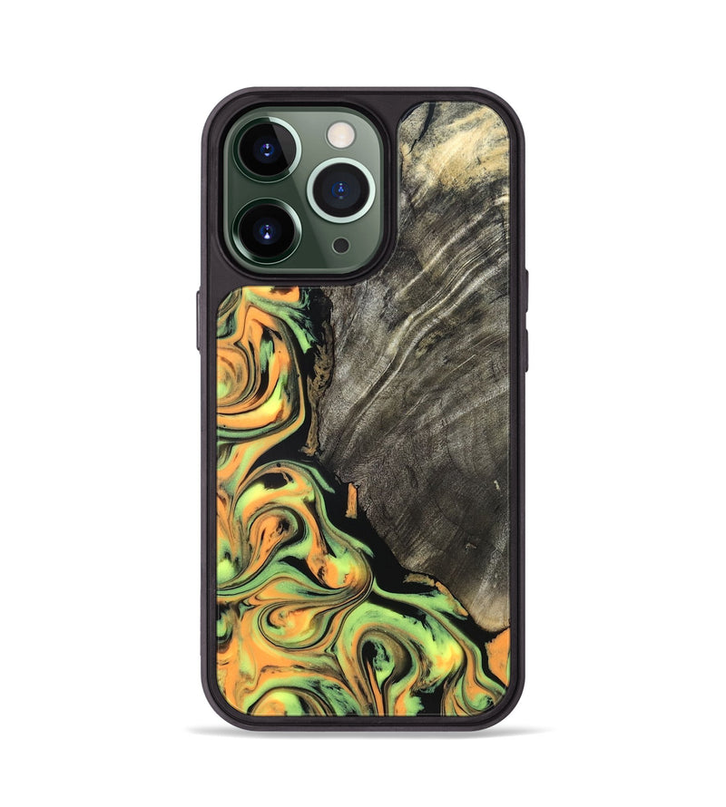 iPhone 13 Pro Wood Phone Case - Trish (Neon, 819751)