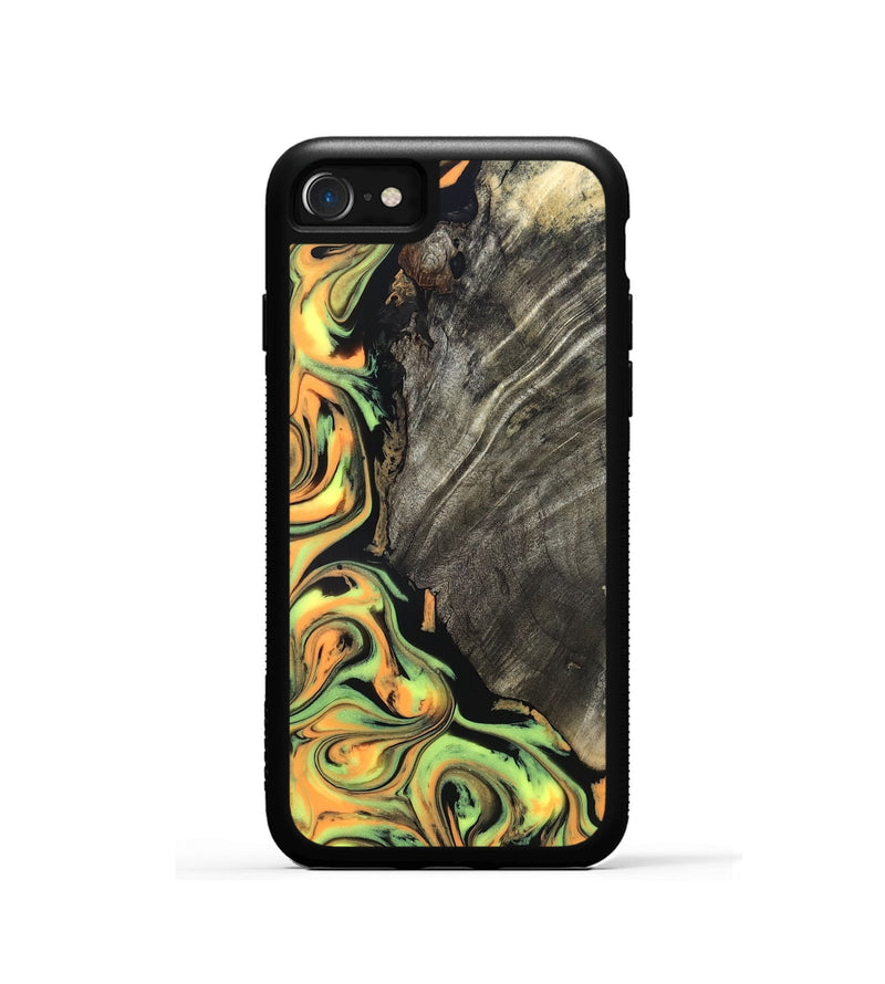 iPhone SE Wood Phone Case - Trish (Neon, 819751)