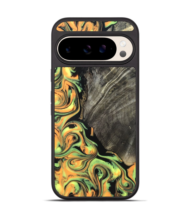 Pixel 10 Wood Phone Case - Trish (Neon, 819751)