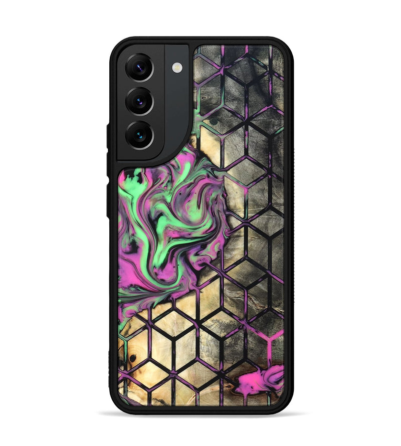 Galaxy S22 Plus Wood Phone Case - Andria (Neon, 819752)