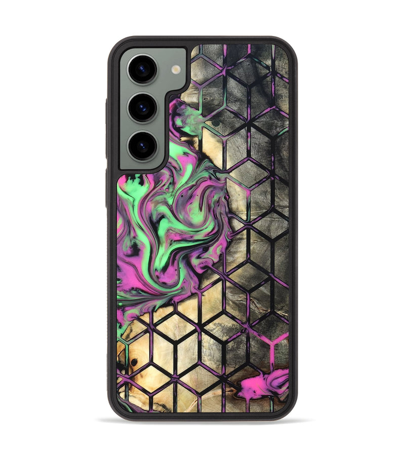 Galaxy S23 Plus Wood Phone Case - Andria (Neon, 819752)