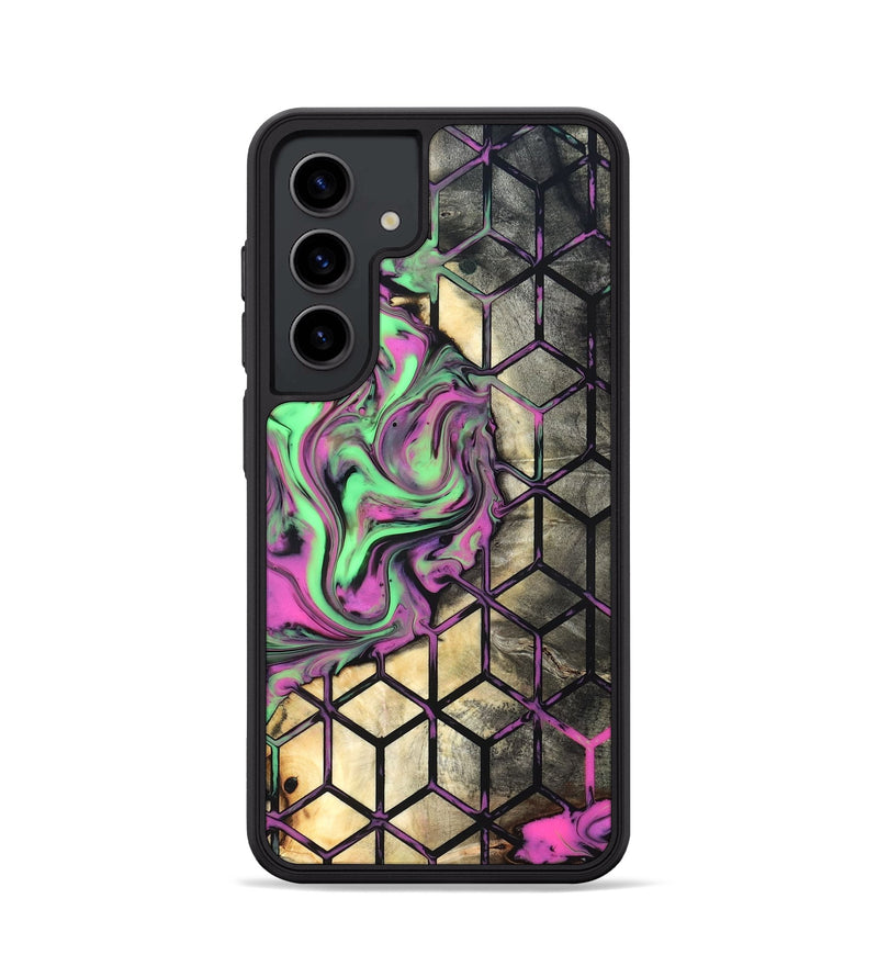 Galaxy S24 Wood Phone Case - Andria (Neon, 819752)