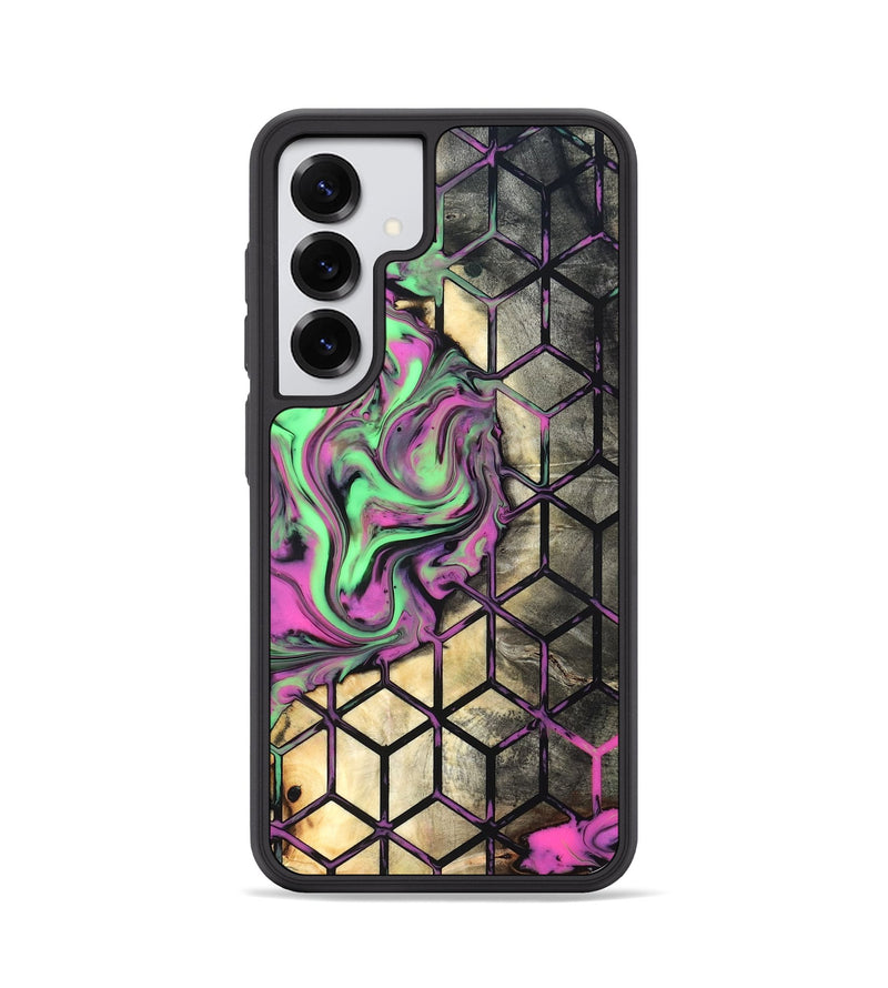 Galaxy S25 Wood Phone Case - Andria (Neon, 819752)