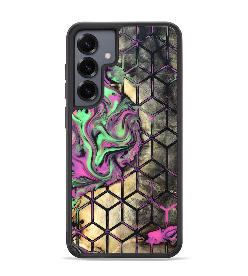 Galaxy S25 Plus Wood Phone Case - Andria (Neon, 819752)
