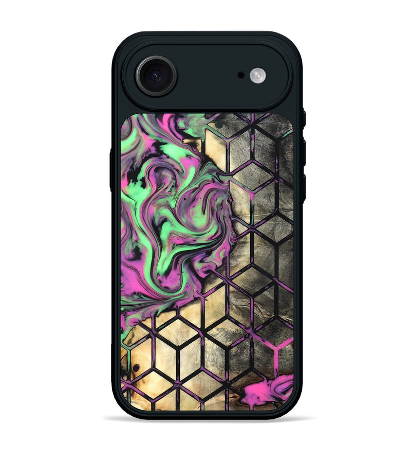 iPhone 17 Air Wood Phone Case - Andria (Neon, 819752)