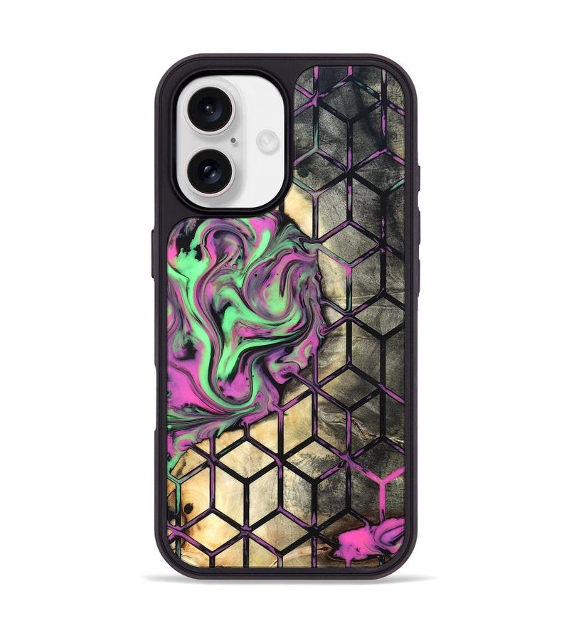 iPhone 17 Wood Phone Case - Andria (Neon, 819752)
