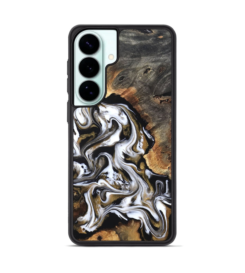 Galaxy S26 Plus Wood Phone Case - Layla (Black & White, 819753)