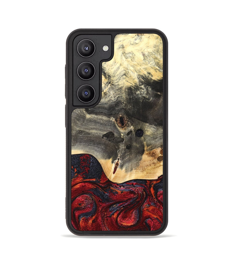 Galaxy S23 Wood Phone Case - Jazmyn (Red, 819754)