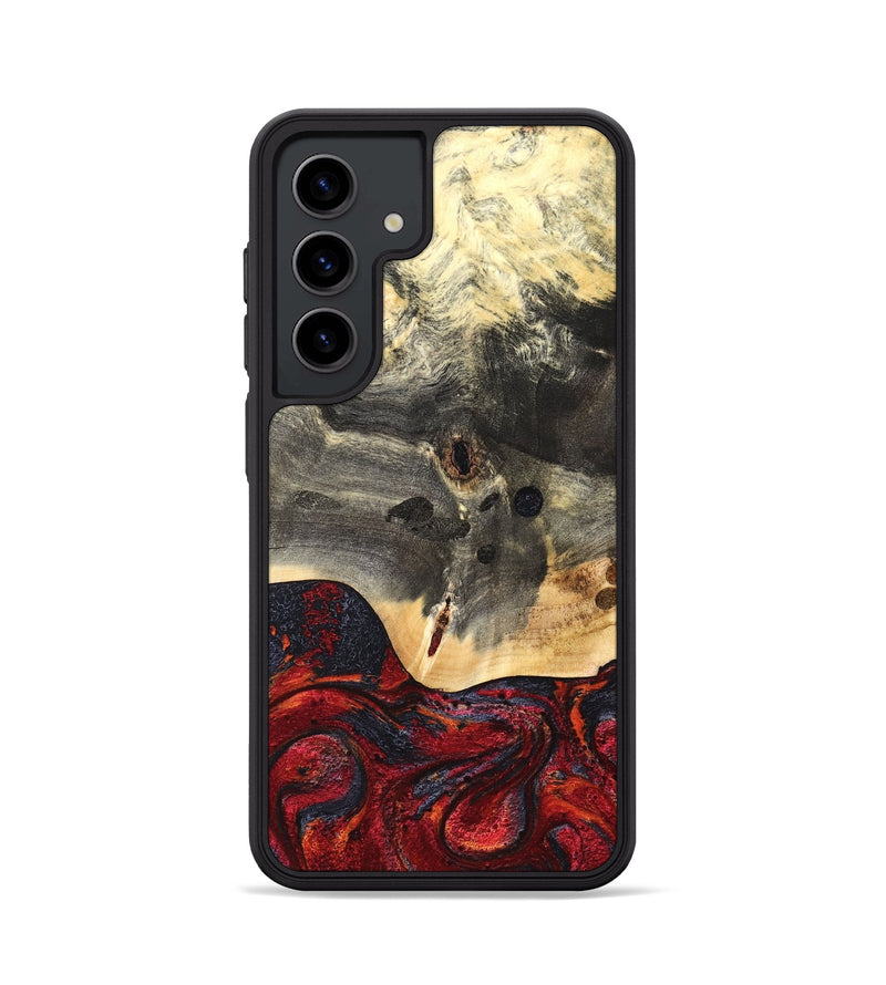 Galaxy S24 Wood Phone Case - Jazmyn (Red, 819754)