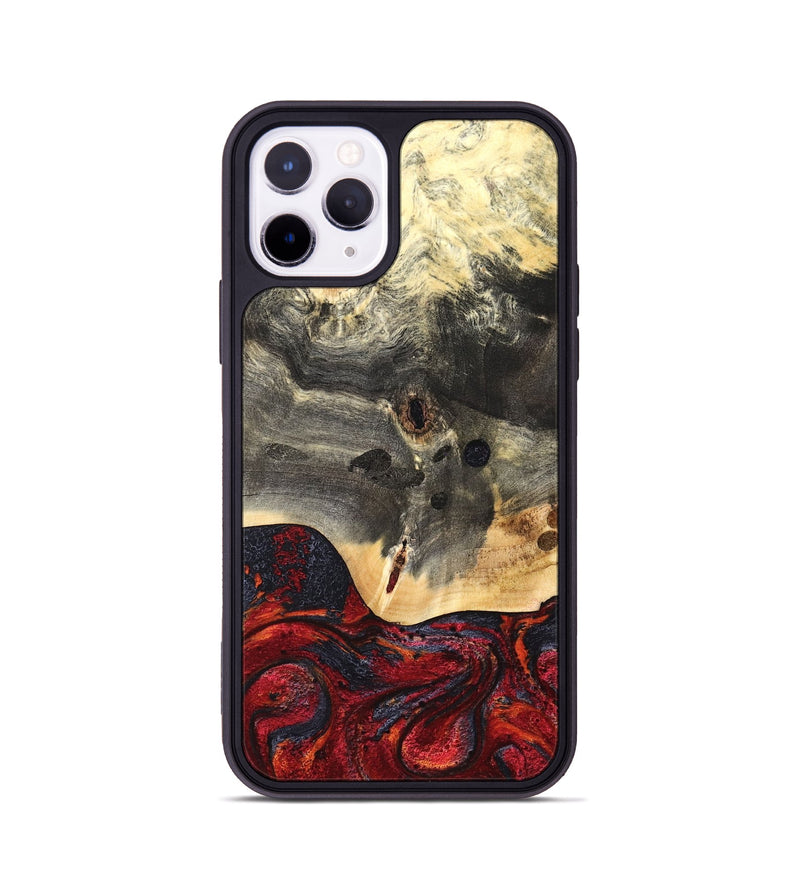 iPhone 11 Pro Wood Phone Case - Jazmyn (Red, 819754)