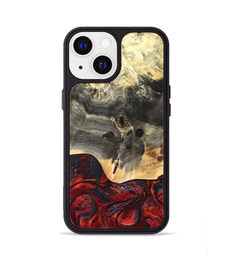 iPhone 13 Wood Phone Case - Jazmyn (Red, 819754)