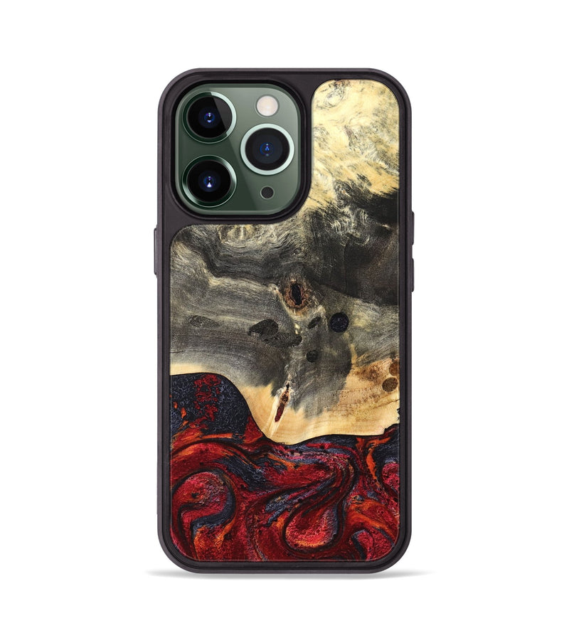 iPhone 13 Pro Wood Phone Case - Jazmyn (Red, 819754)