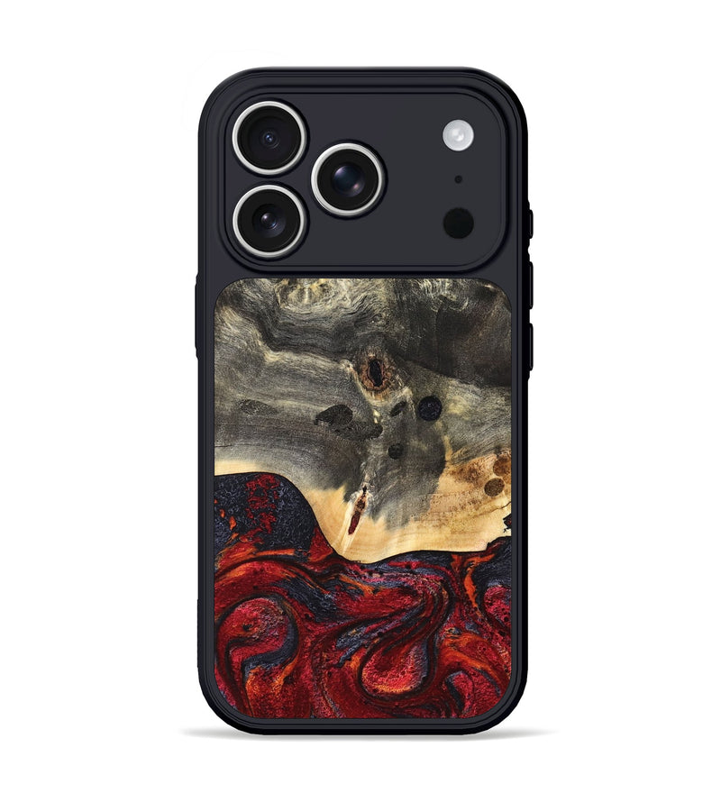 iPhone 17 Pro Wood Phone Case - Jazmyn (Red, 819754)