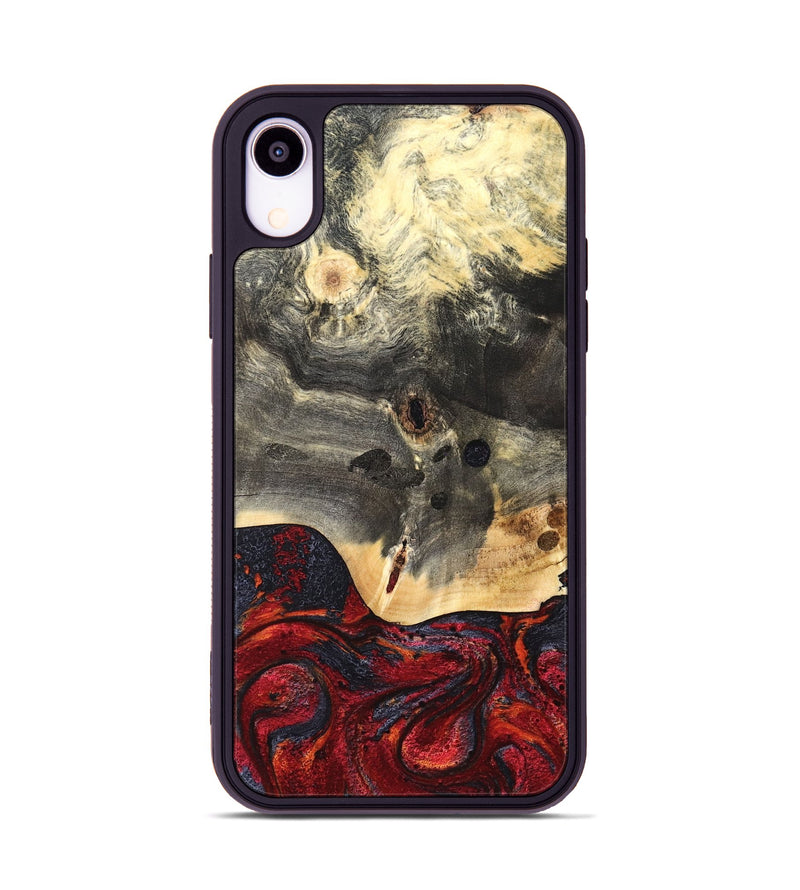 iPhone Xr Wood Phone Case - Jazmyn (Red, 819754)