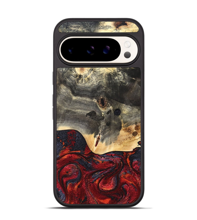 Pixel 9 Pro Wood Phone Case - Jazmyn (Red, 819754)