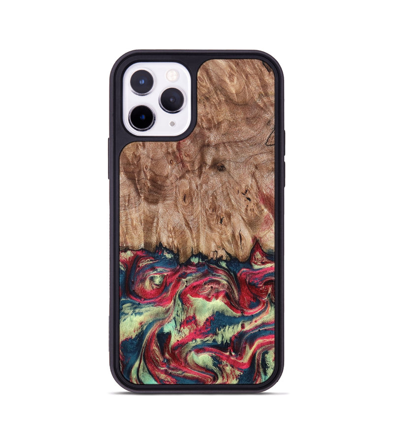 iPhone 11 Pro Wood Phone Case - Blanch (Red, 819755)