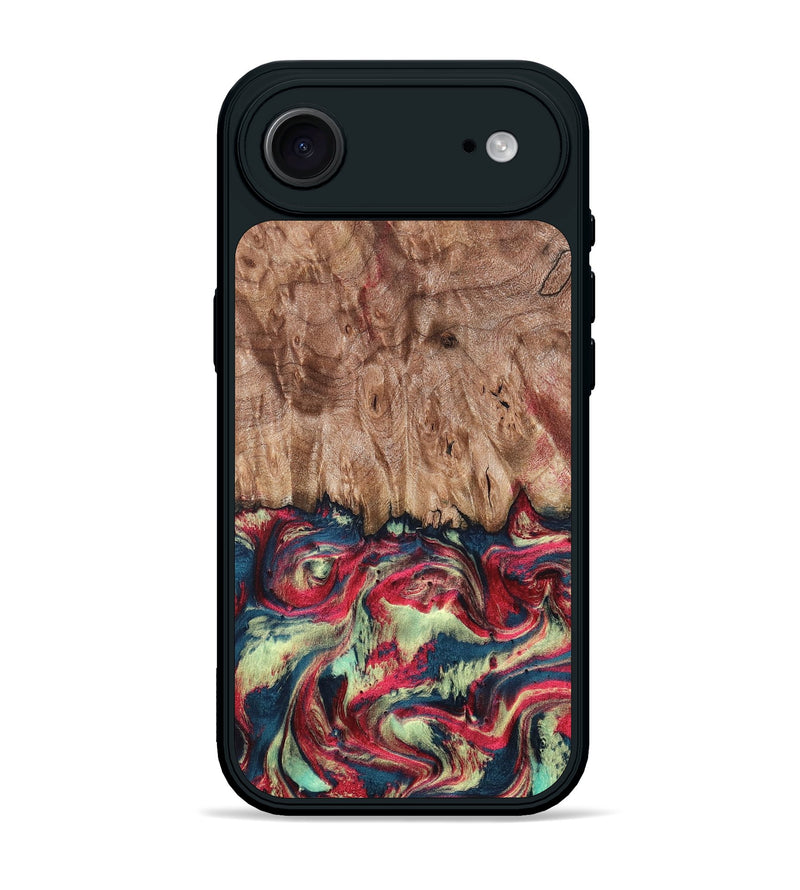 iPhone 17 Air Wood Phone Case - Blanch (Red, 819755)
