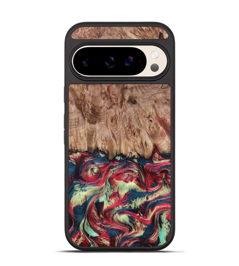Pixel 10 Wood Phone Case - Blanch (Red, 819755)