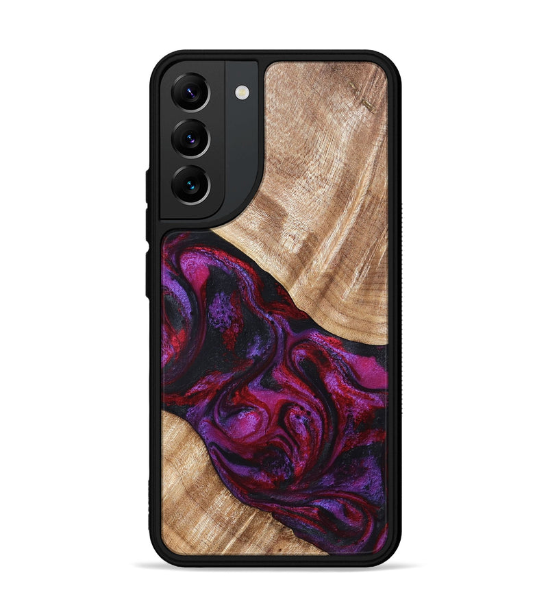 Galaxy S22 Plus Wood Phone Case - Margot (Red, 819756)